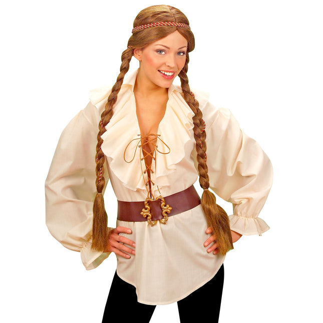 Blouse beige Dames Pirates/Renaissance