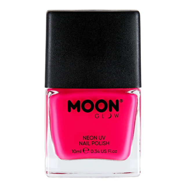 Moon Glow Vernis à ongles UV néon intense rose 14ml