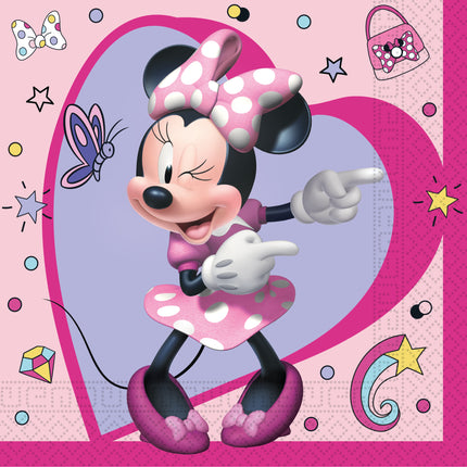 Serviettes Minnie Junior 33cm 20pcs