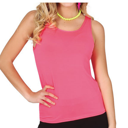 Chemise rose fluo L