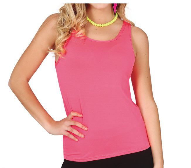 Chemise rose fluo L