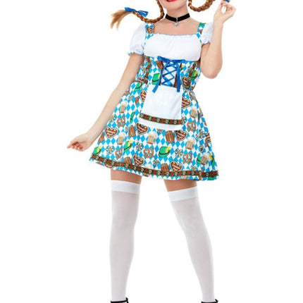 Robe Dirndl Bretzels Oktoberfest