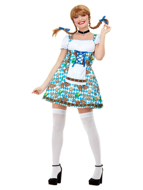 Robe Dirndl Pretzels Oktoberfest