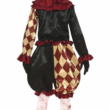 Horror Clown Halloween Costume Enfant Rouge