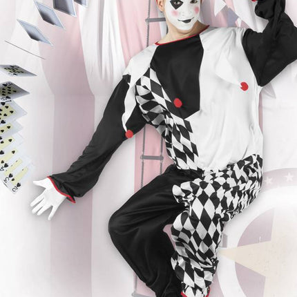 Costume de clown Jester M/L