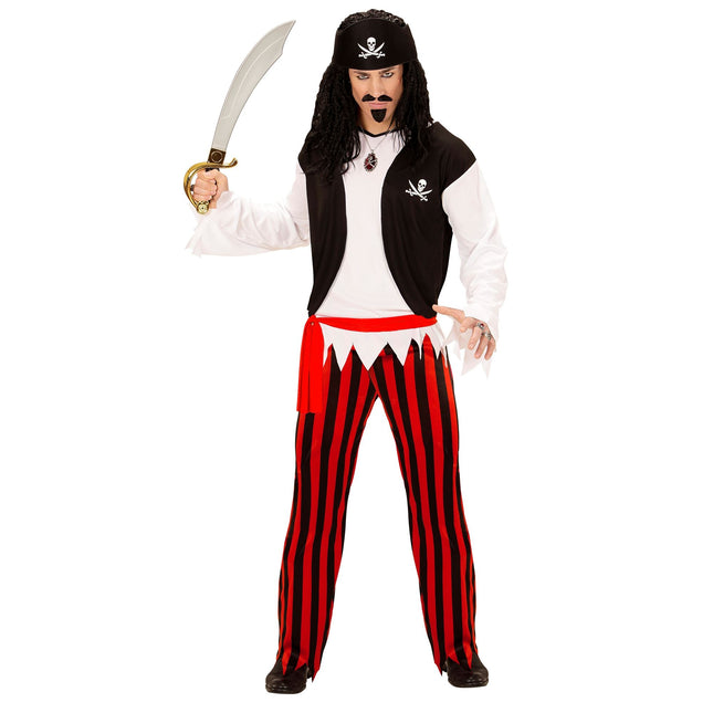 Costume de pirate Homme 4 pièces