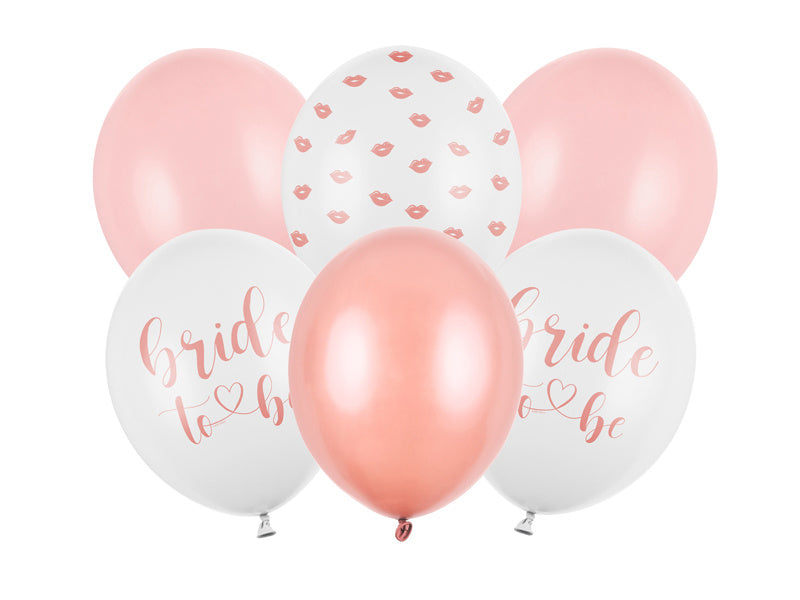 Ballons Bride To Be Mix 30cm 6pcs