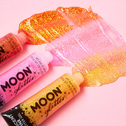 Moon Glitter Gel pailleté fin irisé rose 12ml