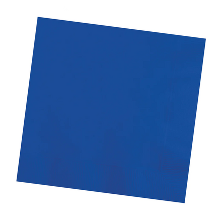 Serviettes de table bleues 33cm 50pcs