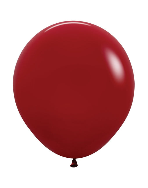 Ballons rouge impérial 45cm 25pcs