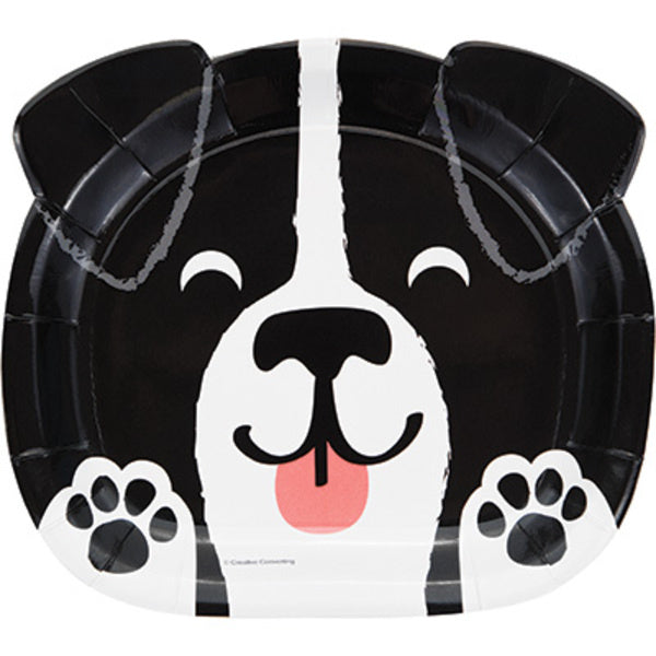 Assiettes Chiens 20cm 8pcs