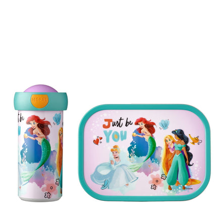 Ensemble de repas Tasse d'école et boîte à lunch Disney Princess