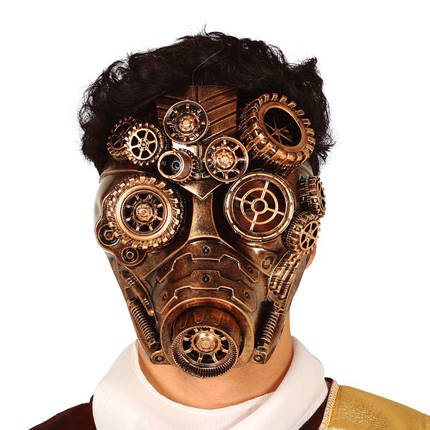 Masque Steampunk Or