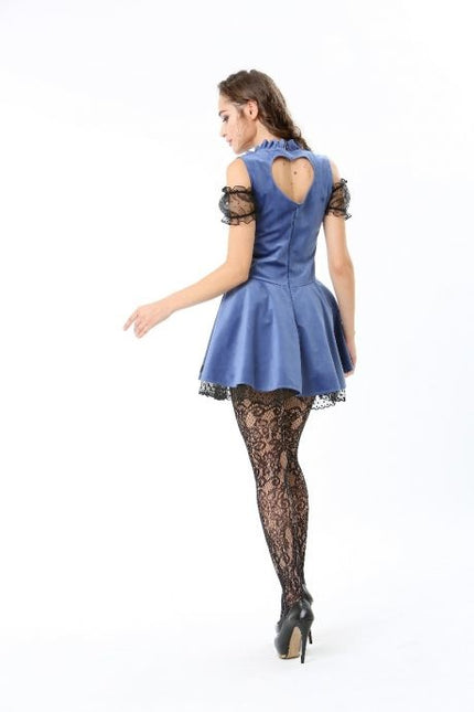 Robe Dirndl Oktoberfest Dentelle Noir