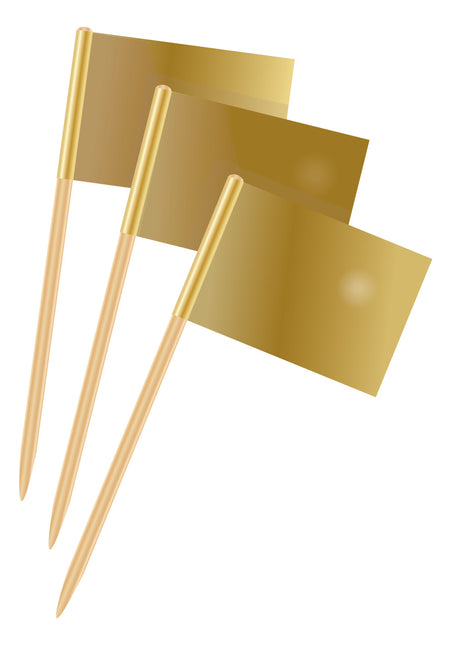 Piqueurs d'or 7cm 50pcs