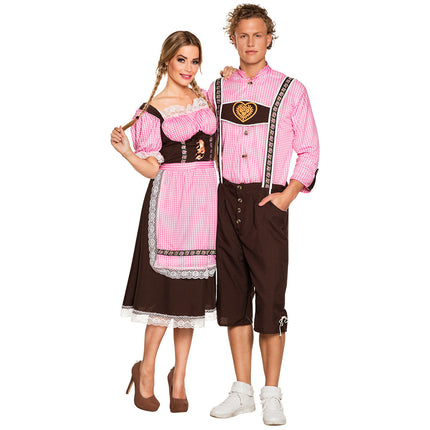 Lederhosen et blouse