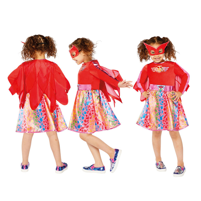 Costume enfant Owlette Rainbow Dress 6/8 ans