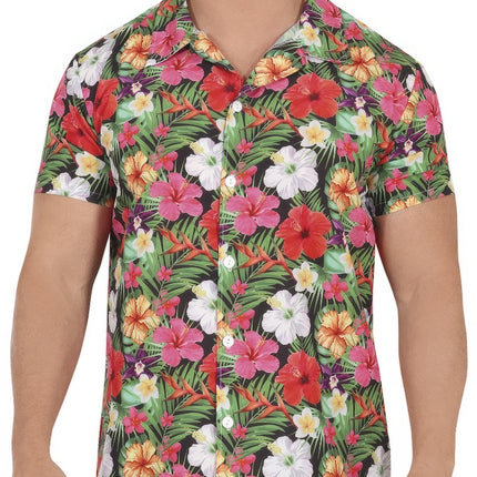 Chemisier Hawaii Fleurs pour hommes