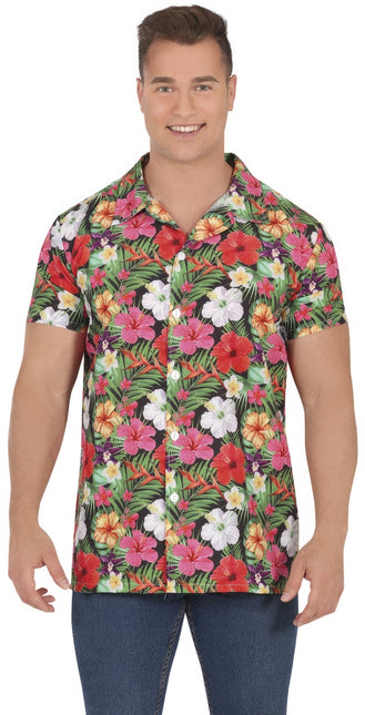 Chemisier Hawaii Fleurs pour hommes