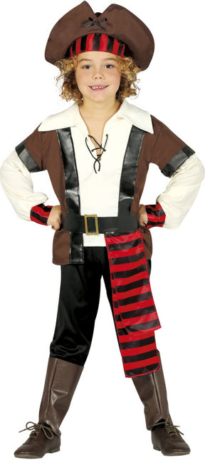 Costume de pirate Garçon brun