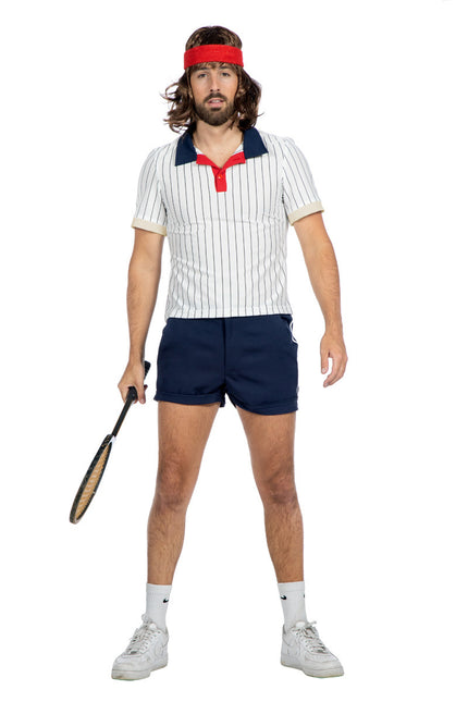 Tenue de tennis rétro