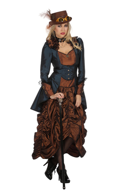 Robe Steampunk Bleu