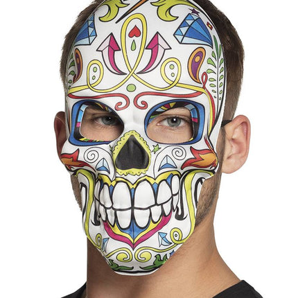 Masque mexicain Mr Jour des Morts