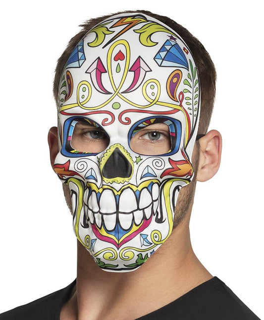 Masque mexicain Mr Jour des Morts