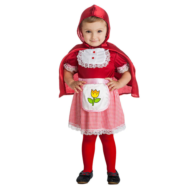 Costume de fille au chaperon rouge