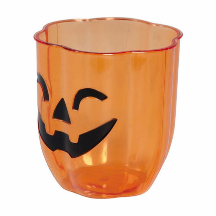 Coupe Halloween Citrouille 10cm