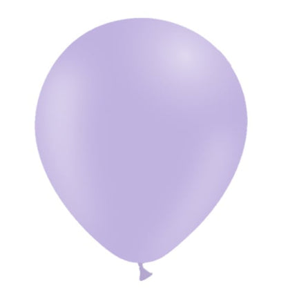 Ballons Lilas Pastel 30cm 50pcs