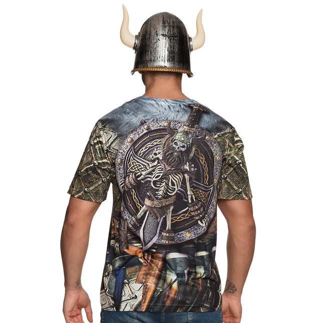 Chemise Viking Photo Realist Hommes