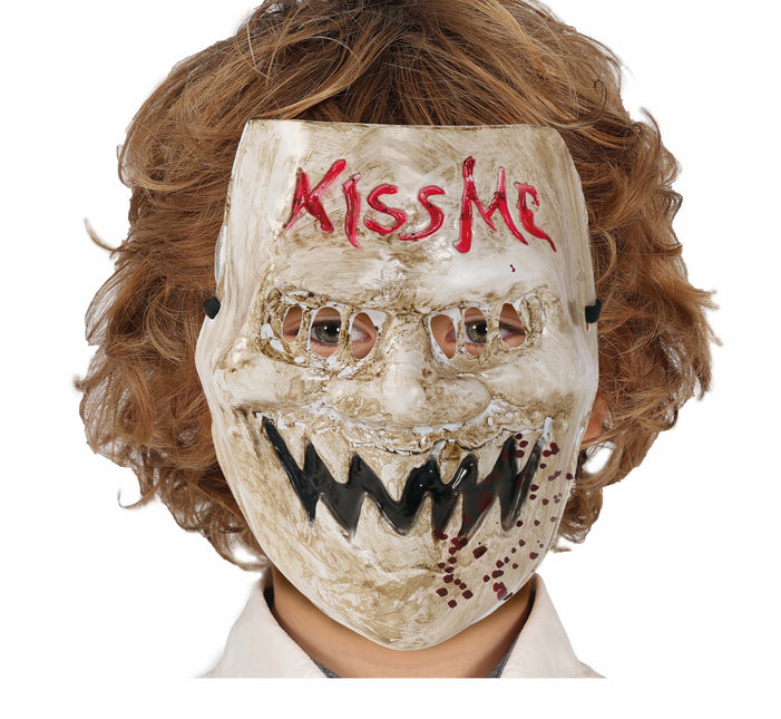 Masque d'Halloween Kiss Me Child