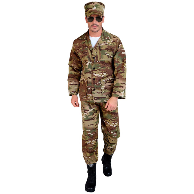 Costume d'armée homme 3 pièces