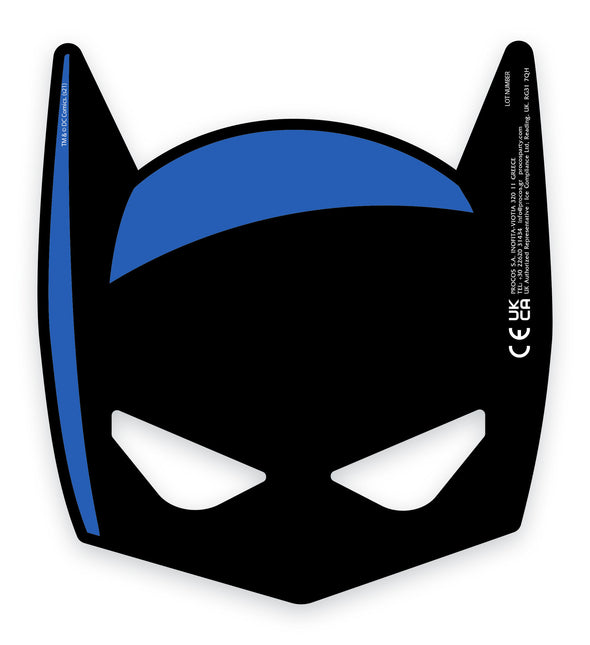 Masques Batman 6pcs