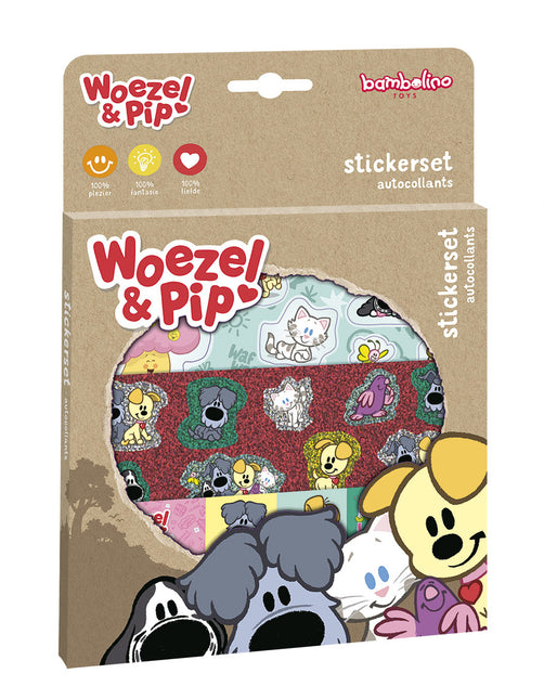 Woezel En Pip Stickerset