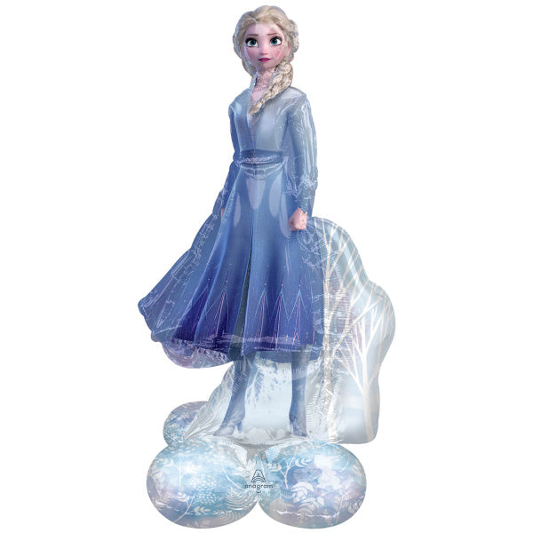 Ballon à l'hélium Frozen Elsa Standard Vide 1.37m