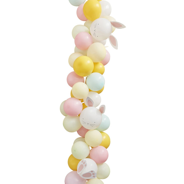 Décoration de table pour Pâques Guirlande de ballons Pastel