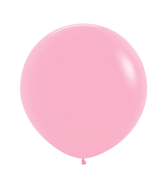 Ballons de baudruche rose 61cm 10pcs