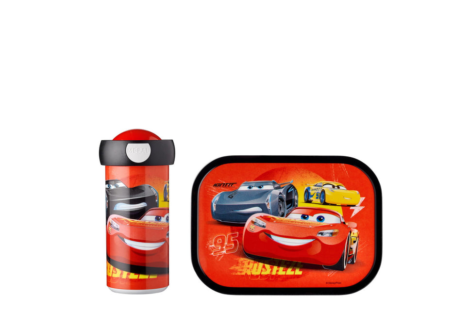 Set de déjeuner Campus School mug+Lunchbox Cars