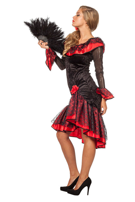 Robe espagnole flamenco Deluxe