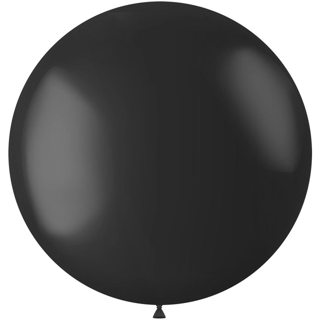 Ballon noir Midnight Black 80cm