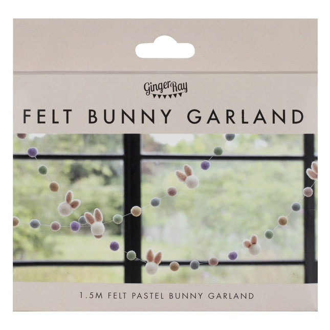 Guirlande lapin de Pâques 1.5m