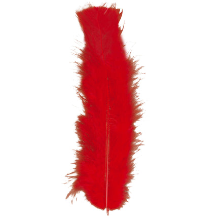 Plumes rouges 50pcs