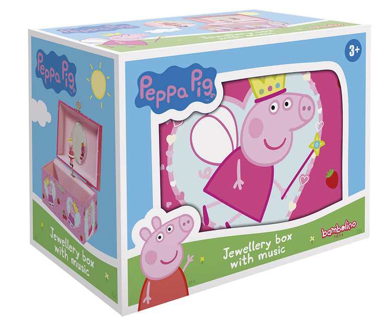 Boîte à bijoux Peppa Pig avec musique