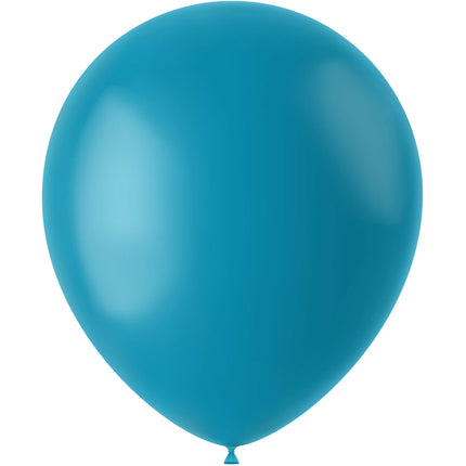 Ballons de baudruche Turquoise Calm Turquoise 33cm 100pcs