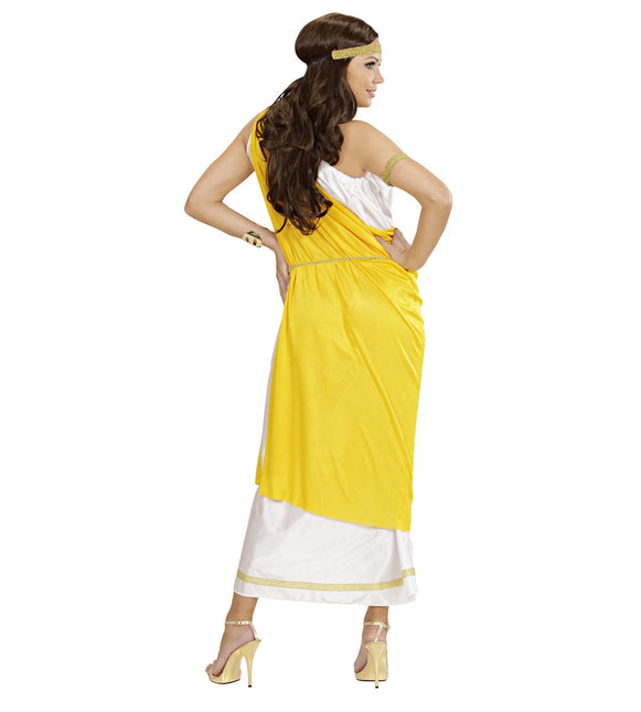 Robe romaine Jaune Dames