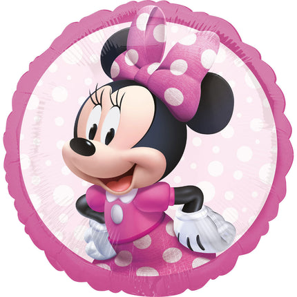 Minnie Mouse Ballon à l'hélium rose 43cm vide