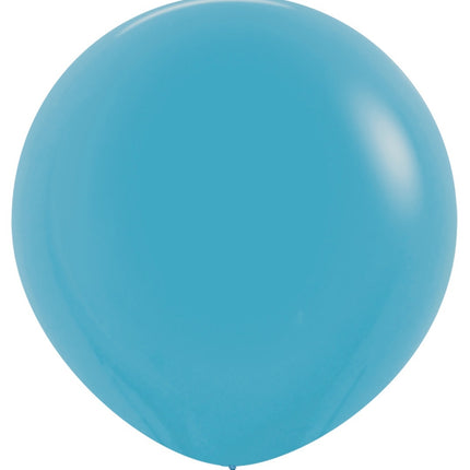 Ballons de baudruche bleu 91cm 10pcs