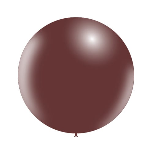 Ballon géant brun chocolat 60cm
